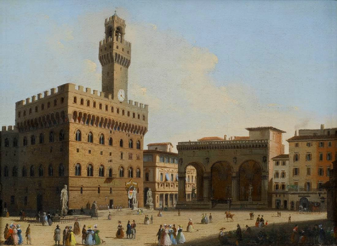 Piazza della Signoria a Firenze